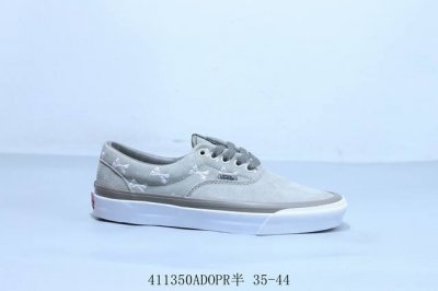 Vans Og Authentic Retro Military Green Checkerboard Low-Top Sneakers For Men And