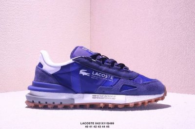 Lacoste French Crocodile Comfortable Versatile Low-Top Lifestyle Casual Shoes Me