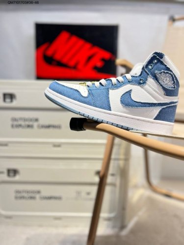 air Jordan 1 Mid Aj1 Jordan Generation Classic Retro Culture Leisure Sports B