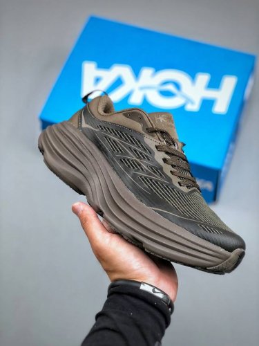 Hoka One One Bondi 8 Bondi 8 Road Running Shoes Sports Shoes Brown Item Number 1