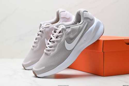 Company-Grade Nike Revolution 7 Wide Nike Breathable Low-Top Running Shoes Combi