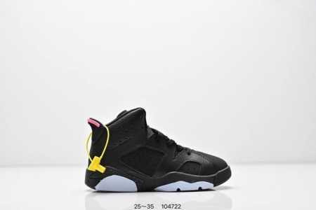 Children's Shoes Nike Air Jordan 6 Retro Midnight Navy Jordan Aj6 Low-Top Retro - Click Image to Close