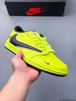 Company-Grade Top Layer! Nike Air Jordan 1 Low Aj1 Joe 1 Reverse Swoosh Low-Top