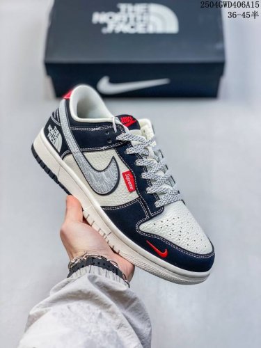 Overseas Hit Limited Sale! Company-Level Nike Sb Dunk Low "The North Face Xsup T