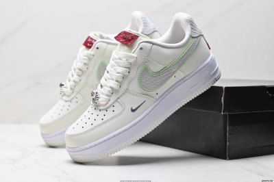 Authentic Nike Air Force 1'07 Lx Low-Top Casual Sports Sneakers. Soft, Highly El
