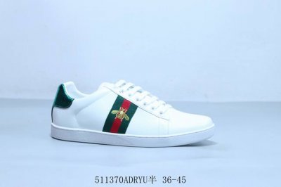 Gucci Ace Embroidered Low-Top Colorblock Embroidery Series Low-Top Trendy All-Ma