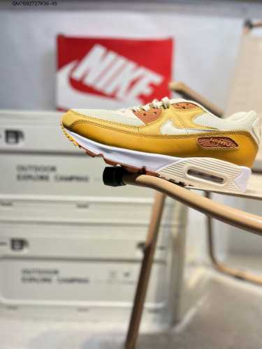 Nike Air Max 90 Classic Retro Small Air Cushion Shock-Absorbing Running Shoes Th