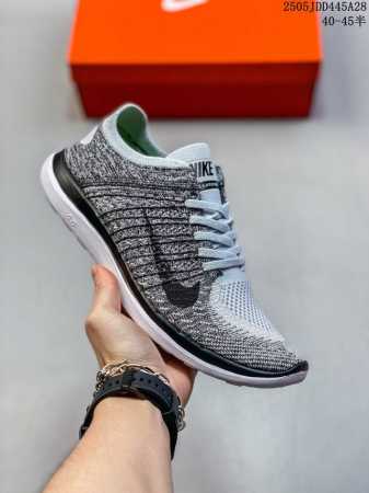Nike Free 4.0 Flyknit Barefoot 4.0 Light Running Shoes The Texture Is Upgraded A - Click Image to Close