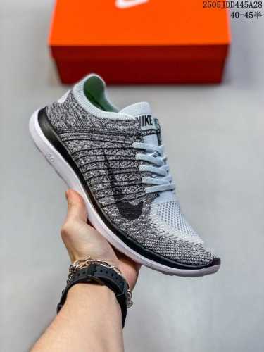 Nike Free 4.0 Flyknit Barefoot 4.0 Light Running Shoes The Texture Is Upgraded A