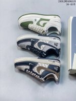 nike Air Force 1 Low 07 X Burbrrry White And Green Original Last And Original