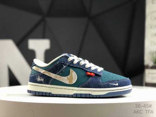 Nike High-End Customized Nike Sb Dunk Low Stussy Snake Year Limited Edition Brow