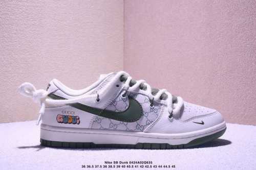 Overseas Hit Limited Sale! Corporate-Level Nike Sb Dunk Low "Gucci Co-Branded Be