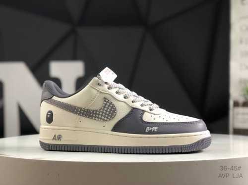 Company-Level Half-Size Nike Air Force 7 Air Force One Low-Top Versatile Casual