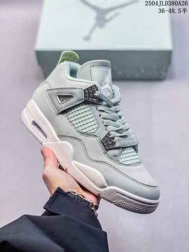 Fversion Air Jordan 4 Retro Jordan Fourth Generation "Net" Mint Green Pure Origi
