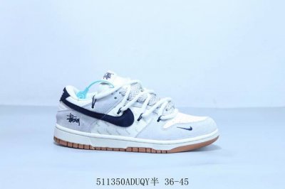 Nike Sb Dunk Low Pro Retro Low-Top Casual Sports Skateboard Shoes Straps Item Nu