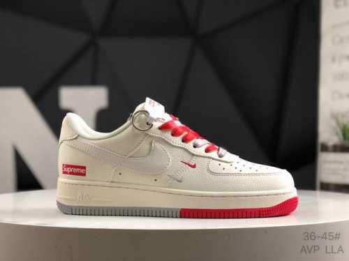 Company-Level With Half-Size Nike Air Force 1 Low Air Force One Low-Top Sports C