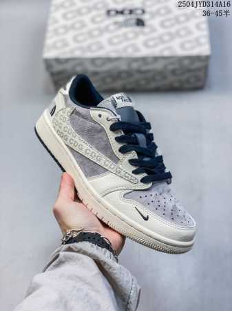 Travis Scott X Fragment Design X Jordan Air Jordan 1 Low Og Sp "The North Face J - Click Image to Close