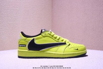 Jordan Air Jordan 1 Low Og Aj1 Reverse Swoosh Collaboration Casual Basketball Sh
