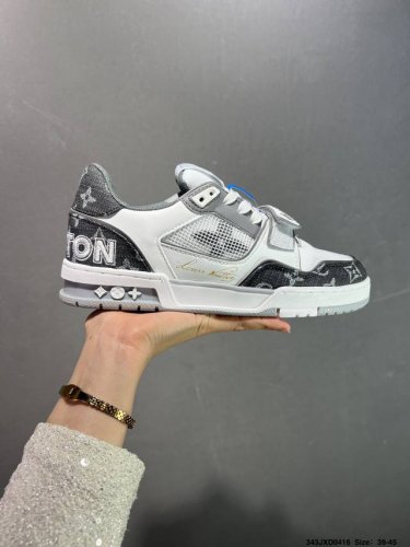 Louis Vuitton Lv Louis Vuitton Sneakers New Lv Trainer Latest Color Sports Shoes