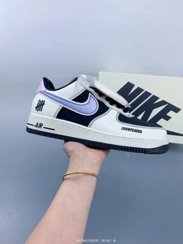 Division-Level Nike Air Force 1 '07 Low Un Joint Black And White Air Force One L