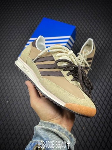 B Company-Grade Adidas Sl 72 Og Three-Leaf Clover Retro Casual Running Shoes Cas