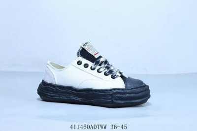 Mmy Maison Mihara Yasuhiro Original Sole Canvas Low Deformed Dissolving Ice Crea
