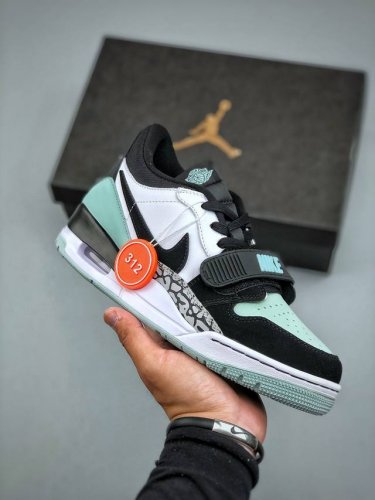 nike Air Jordan Legacy 312 Low White Black Glow Green Jordan's Strongest Thre