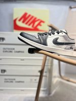 Company-Level Top-Layer Leather Jordan Air Jordan 1 Low Aj1 Low-Top Series Baske
