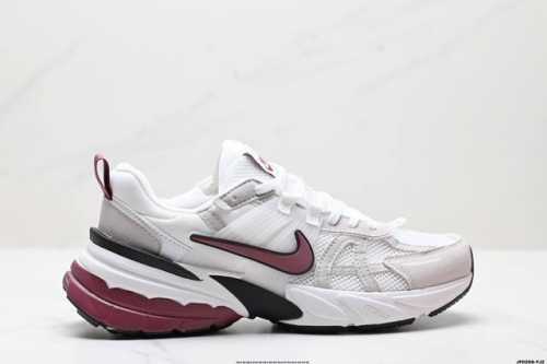 Company-Grade Nike V2K Run Running Shoes Retro-Inspired Mesh Breathable Athletic