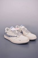 fragment X Travis Scott X Ape Head Air Jordan 1 Low Three-Party Joint Inverte