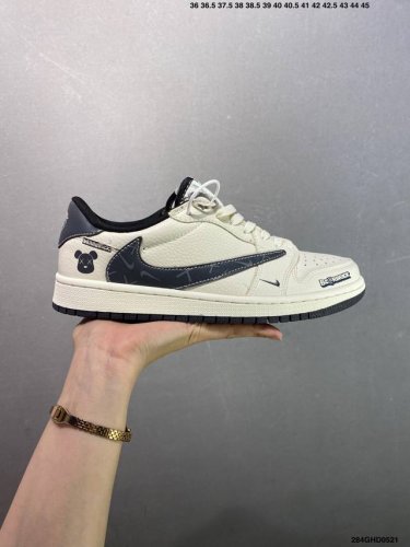 Company-Level Fragment X Travis Scott X Dior Air Jordan 1 Low Three-Party Joint