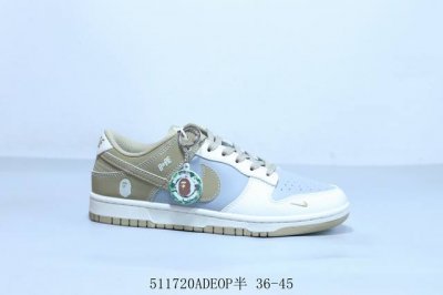 Nike Sb Dunk Low Pro Retro Low-Top Casual Skateboarding Sneakers With Ape Head,