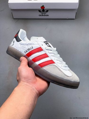 True Half Size! Adidas Gazelle Low-Top Retro Versatile Casual Sports Shoes 04161