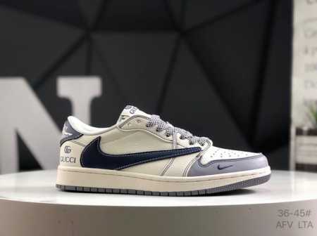 Company-Level Half-Size Nike Air Jordan 1 Low Aj1 Low-Top Trendy Casual Sneakers - Click Image to Close
