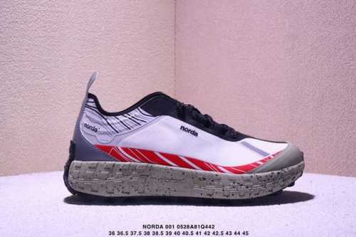Corporate-Level Norda 001 Thick-Soled Lace-Up Wear-Resistant Low-Top Outdoor Off