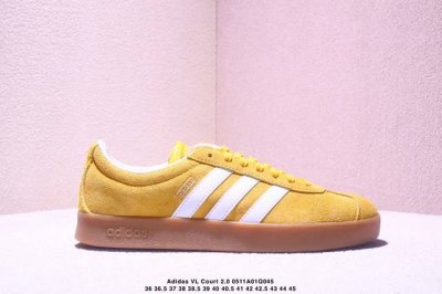 Adidas Neo Vl Court 2.0 Versatile Casual Shoe. The Suede Leather Upper Provides