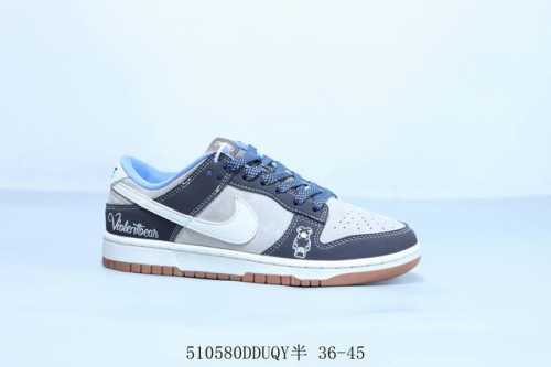 Nike Sb Dunk Low Pro Retro Low-Top Casual Skateboarding Sneakers Violent Bear Pr
