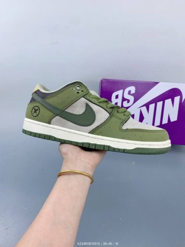 Yuto Horigome X Nike Dunk Sb Low Asparagus Nike Sb Low-Top Champion Feather Gree