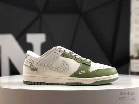 Corporate-Level Half-Size Nike Dunk Low Anniversary High-End Customized Low-Top - Click Image to Close