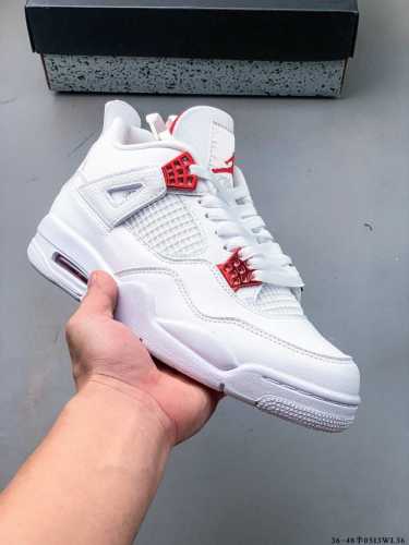 Company-Level Air Jordan 4 Retro Og Cement Aj4 Joe 4 Retro Casual Sports Basketb