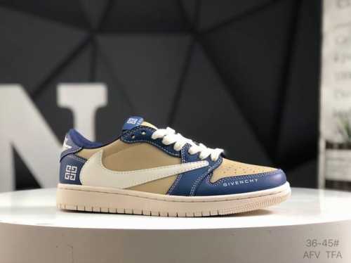 Full-Grain Leather With Half-Size Sizing, Nike Air Jordan 1 Low Aj1 Joe 1 Collab