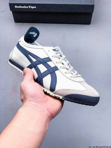 Asics Onitsuka Tiger Asics Leather Original Four-Link Tag Midsole Cardboard Stee