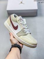 First Layer Leather Belt Half Size Air Jordan 1 Low Aj1 Jordan 1 Low-Top Casual