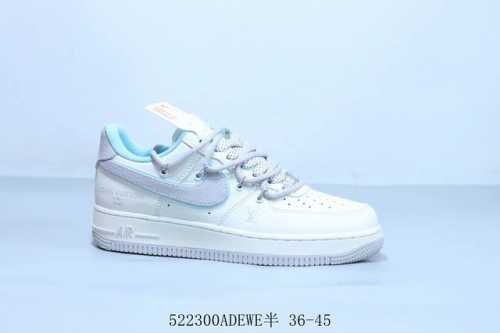 Nike Air Force 1 Af1 Nike Low-Top Air Force One Casual Sneakers Lv Straps Item N