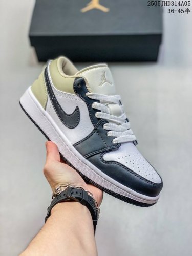 Jordan Air Jordan 1 Low Aj1 Jordan 1 Cream White Low-Top Cultural Casual Skate S