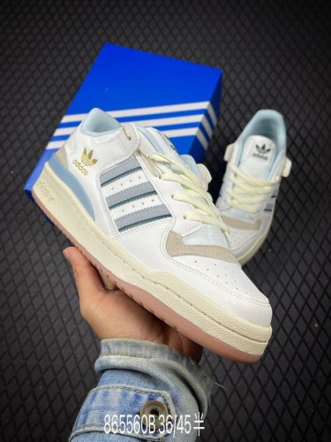 B Adidas Originals Forum 85 Low 84 Rome Series Low-Top Retro Lace-Up Versatile C