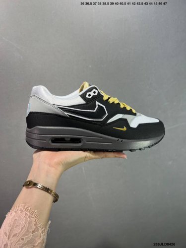 Company-Level Nike Air Max1 Sp Hybrid Technology Breathable Rear Half-Air Cushio