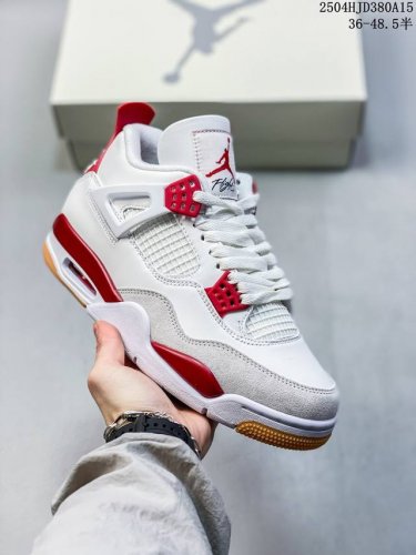 Nk Sb X Air Jordan Aj4 Joint White And Red Dr5415-106 It Took Many Months To Mak