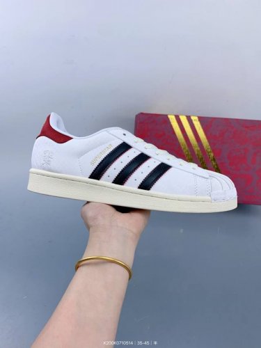 Adidas Originals Superstar Shell-Toe Series Low-Top Classic Casual Sports Sneake