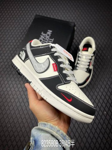 B Corporate-Level Nk Dunk Low Retro "Diy High-End Customization" Low-Top Casual